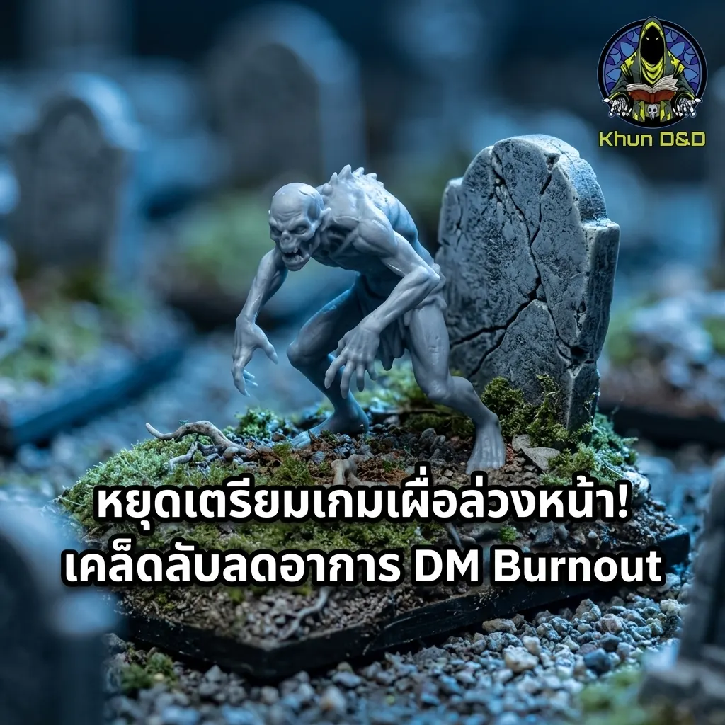 คู่มือ DM: หายขาดจากอาการ "หมดไฟ" ด้วยการเตรียมแค่เซสชั่นหน้า