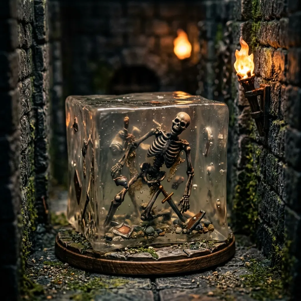 คู่มือ DM: Gelatinous Cube ความสะพรึงแห่งทางเดินแคบ