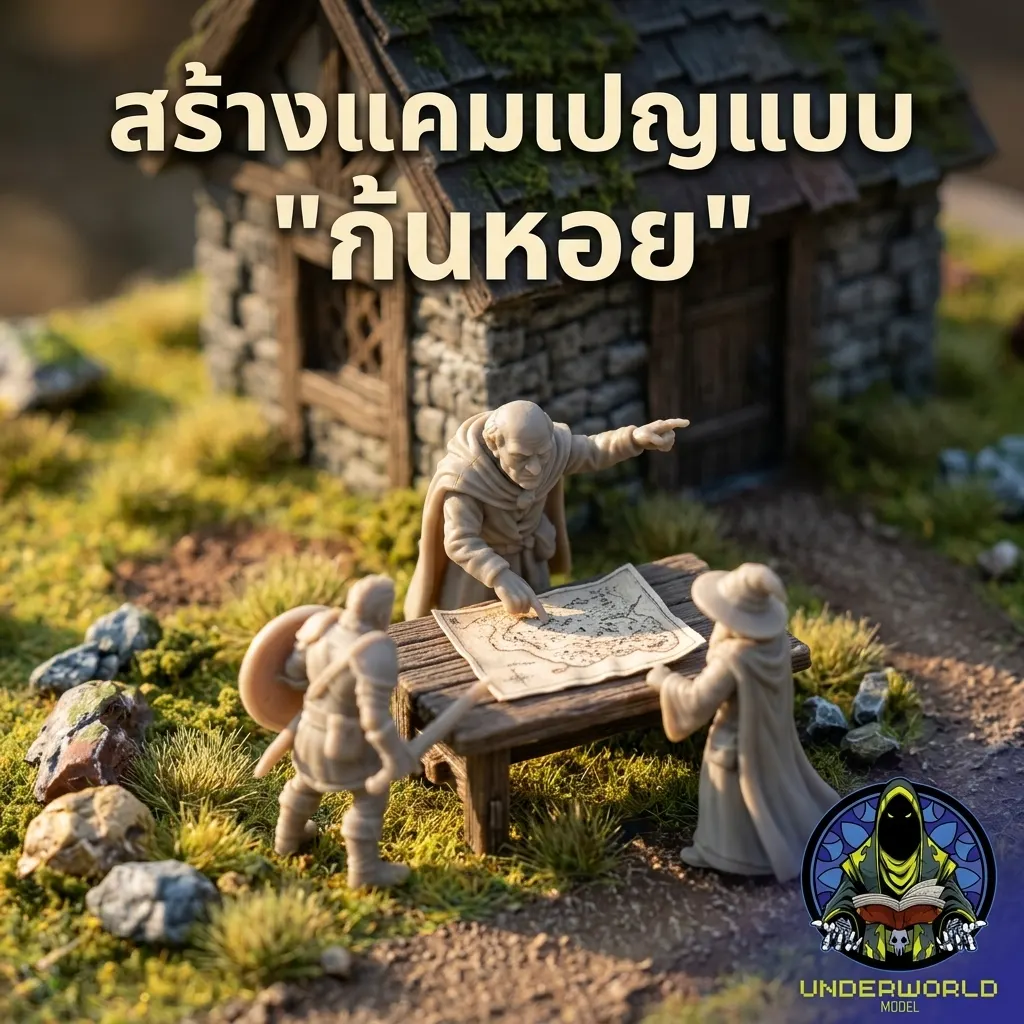 คู่มือ DM: เลิกสร้างโลกทั้งใบ แล้วหันมาสร้างแคมเปญแบบ "ก้นหอย" (Spiral)